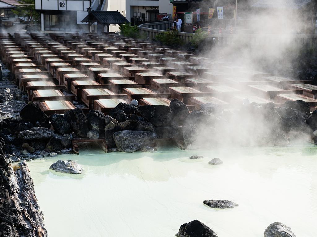 Kusatsu Onsen Futabaya Exterior foto