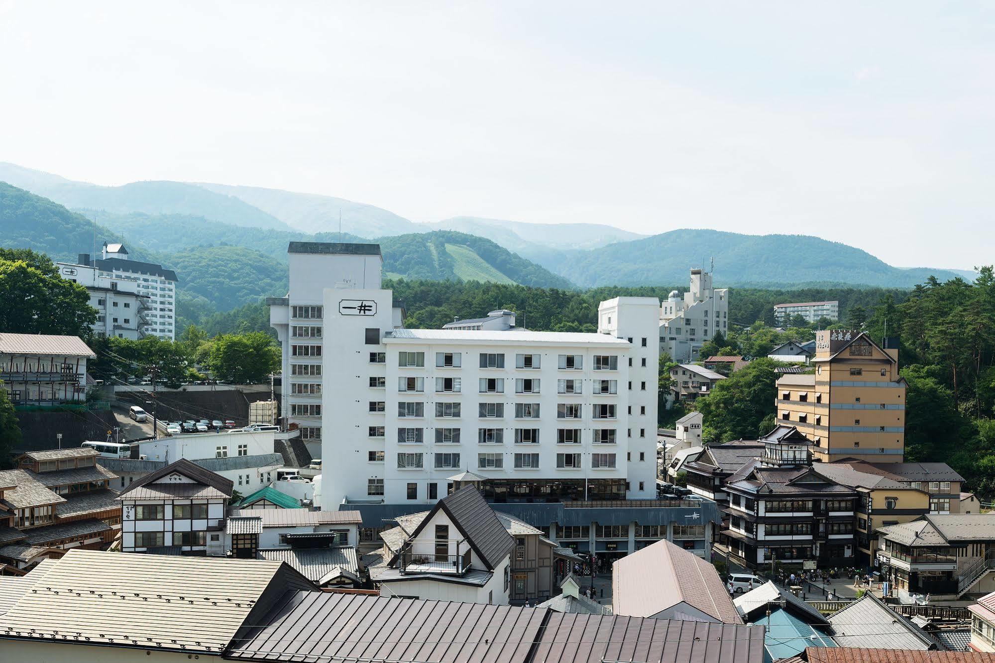 Kusatsu Onsen Futabaya Exterior foto